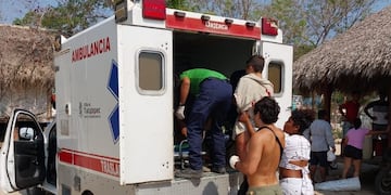 Tres turistas argentinos fueron atacados a machetazos en México (Foto: Twitter/azucenau).