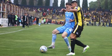 Deportivo Madryn ante Estudiantes, por el ascenso. (Prensa Estudiantes RC).