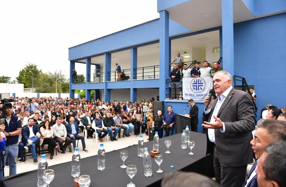 Educación y salud: nueva escuela ATSA en Aguilares