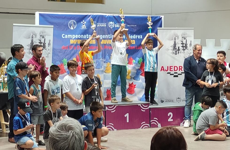 Brillante actuación de ajedrecistas de Atlético en el Campeonato Argentino