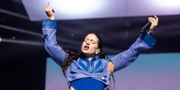 Rosalía en el primer show del Motomamo Tour en Argentina.