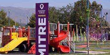 Se inauguró en Godoy Cruz el Parque Mitre, un predio sustentable y que facilitará la conexión vehicular. Gentileza Municipalidad de Godoy Cruz