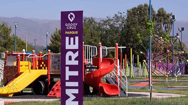 Se inauguró en Godoy Cruz el Parque Mitre, un predio sustentable y que facilitará la conexión vehicular. Gentileza Municipalidad de Godoy Cruz