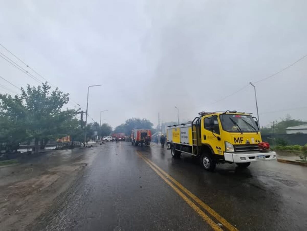 Explosión en un depósito de garrafas en Famaillá: hay siete heridos