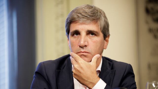 Luis Caputo, ministro de Economía de Milei.