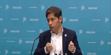 El gobernador bonaerense, Axel Kicillof, anunció que todos los mayores de 3 años de edad podrán vacunarse libremente en Provincia. Foto: Corresponsalía.