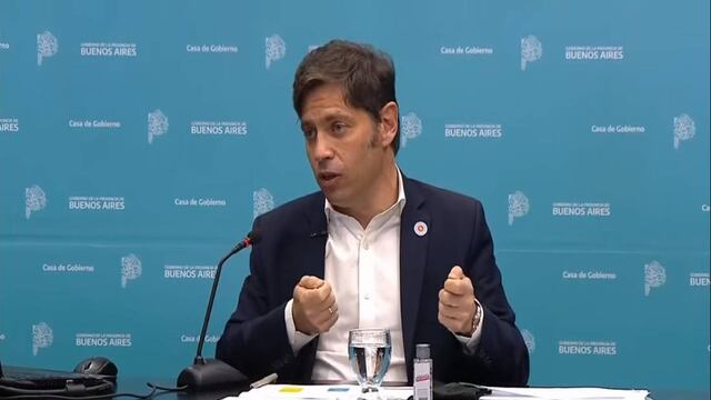 El gobernador bonaerense, Axel Kicillof, anunció que todos los mayores de 3 años de edad podrán vacunarse libremente en Provincia. Foto: Corresponsalía.