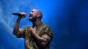 Abel Pintos en la primera luna coscoina del 2025 (Carlos Romero / La Voz)