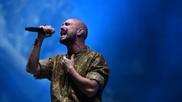 Abel Pintos en la primera luna coscoina del 2025 (Carlos Romero / La Voz)