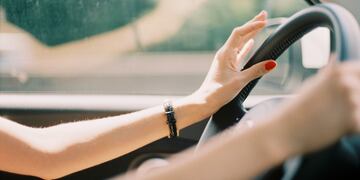 La conductora se hizo viral