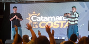 Alta costura en vicuña y artistas en escena en el cierre catamarqueño en la costa