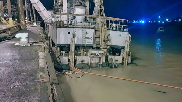 Un barco casi se hunde en el Paraná por la falta de mantenimiento