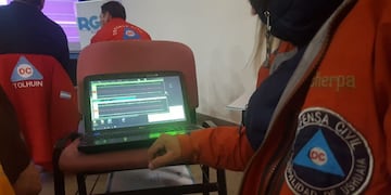 Defensa Civil Ushuaia avanza en capacitaciones y perfeccionamiento en el monitoreo de sismicidad