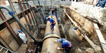 Finalizaron las obras y este domingo el suministro de agua potable se normalizará.