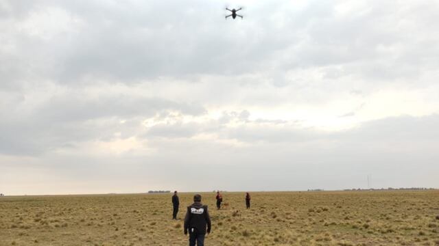 Se realizaron rastrillajes en un campo de Chasicó por la desaparición de Gabriel García Gurrea