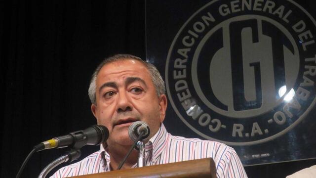 Líder. El cosecretario de CGT, Héctor Daer. (Archivo)