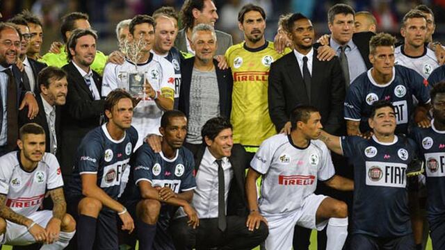 Diego Maradona y su bronca con Mauro Icardi en 2014.