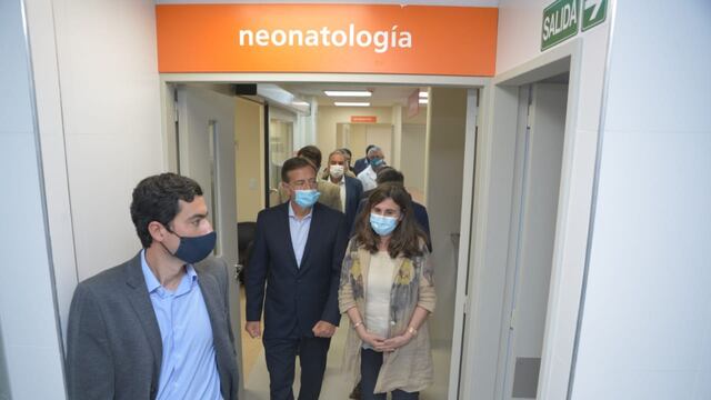 El Gobernador Suarez recorrió las instalaciones del renovado hospital sanrafaelino.