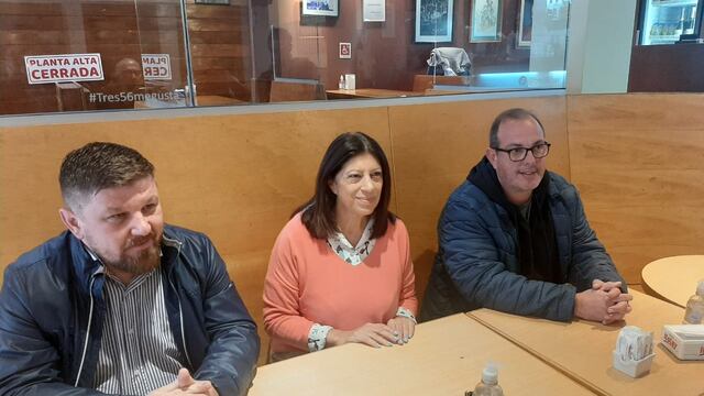 Pablo Pinotti, Clara García y Alejandro Ambort