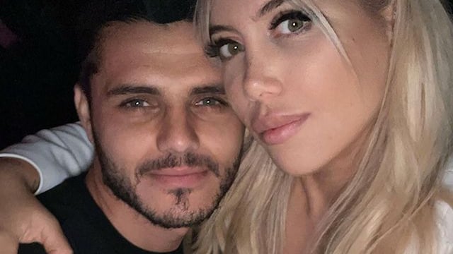 Wanda Nara y Mauro Icardi. (Instagram)