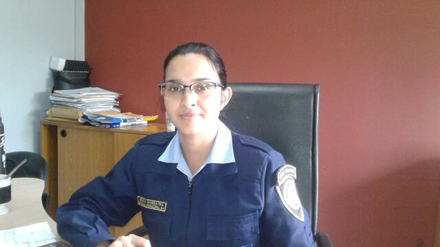 Subcomisario Jesica Paz Jefe Dependencia Arroyito