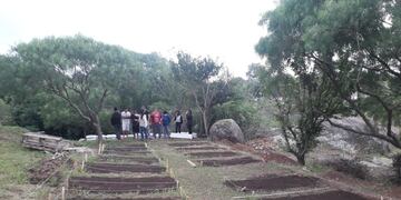 Huerta en el hogar de día "Villa Alegre".