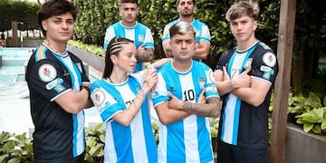 Argentina streamers.