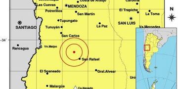 Comienzo de semana movidito: un sismo sacudió a los sanrafaelinos