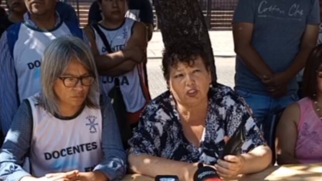 Mercedes Sosa (CEDMS) y Susana Ustarez (APOJ Jujuy) expusieron ante los medios los pedidos presentados al Gobierno.