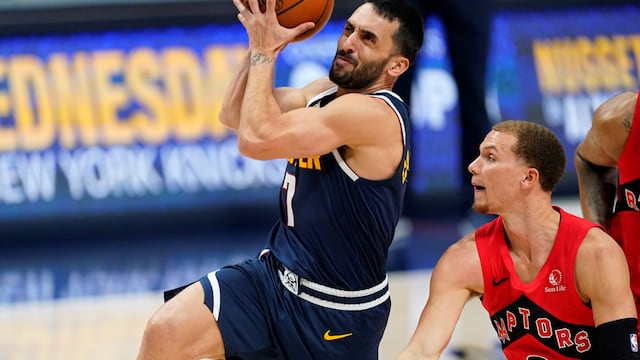 El cordobés se lució en la cuarta victoria en cadena de Denver (AP).