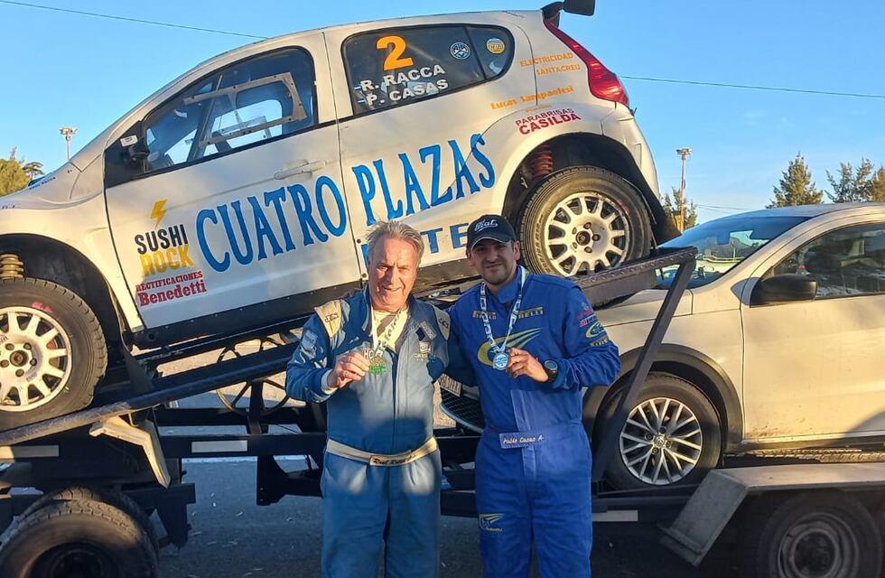 Pilotos y navegantes de Arroyito y la zona corrieron el Rally Día de la Bandera en Carlos Paz