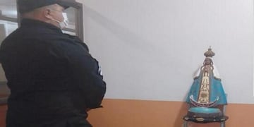 Robaron una virgen de una capilla en Garuhapé.