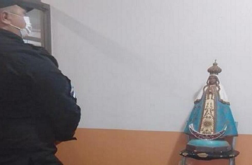 Robaron una virgen de una capilla en Garuhapé