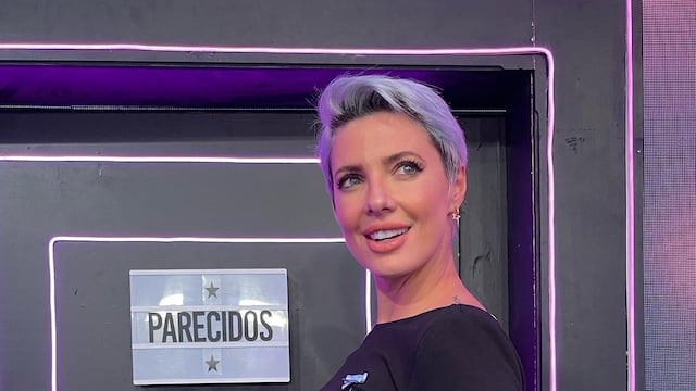Tamara Bella cautivó con un look "total black" con transparencias y brillos