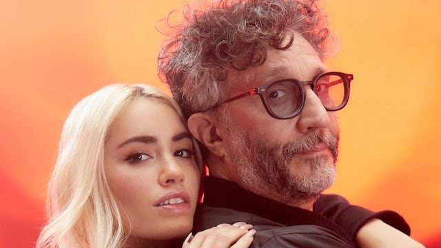 El compositor y la actriz grabaron "Gente en la calle" para "La conquista del espacio".