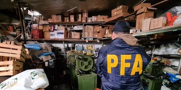Uno de los operativos realizados por la Policía Federal. Gentileza PFA.