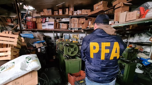 Uno de los operativos realizados por la Policía Federal. Gentileza PFA.