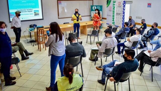 Estuvo a cargo del Servicio Nacional de Sanidad y Calidad Agroalimentaria.