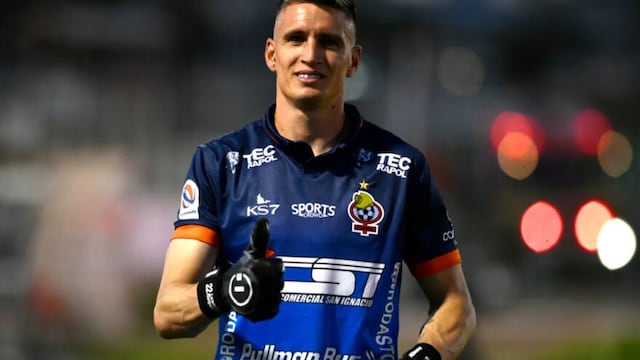 Leandro Requena, arquero cordobés del Cobresal y formado en Talleres. Y rival en Copa Libertadores (Prensa Cobresal).