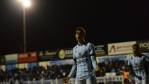Julián Vignolo (foto) y Pablo Chavarría, dupla con gol para Racing.