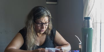 Víctima. Esther aguarda el comienzo del juicio contra su expareja con expectativas de que la verdad salga a la luz.