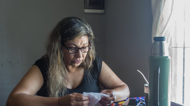 Víctima. Esther aguarda el comienzo del juicio contra su expareja con expectativas de que la verdad salga a la luz.