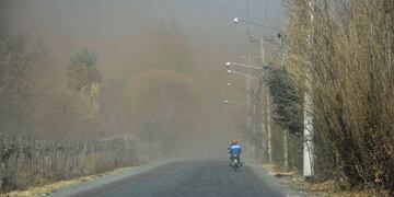 Alerta por vientos fuertes