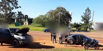 Oberá: en operativos de tránsito, dos autos fueron retenidos