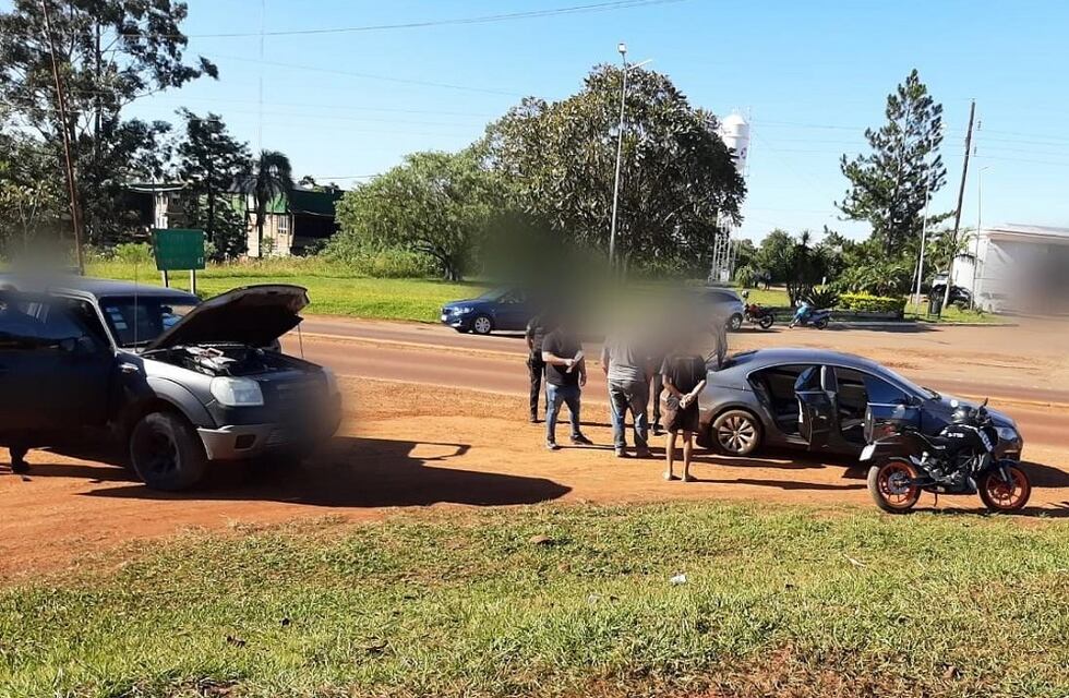 Oberá: en operativos de tránsito, dos vehículos fueron retenidos