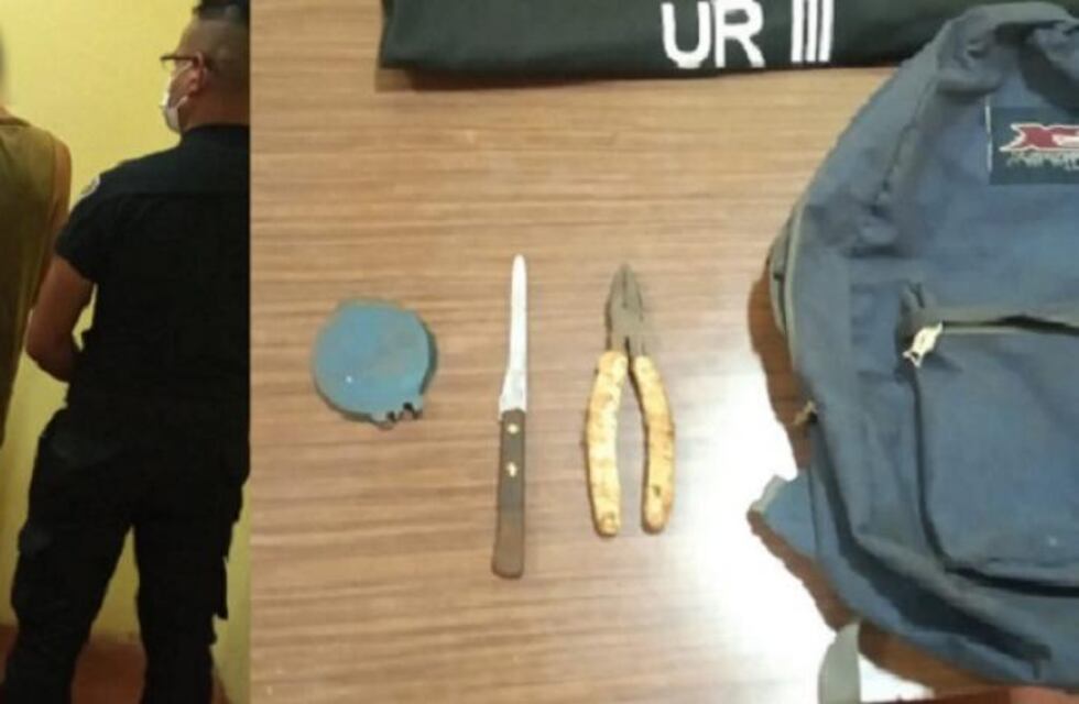 Joven detenido tras estar signado como autor del robo de medidores y cables en Eldorado