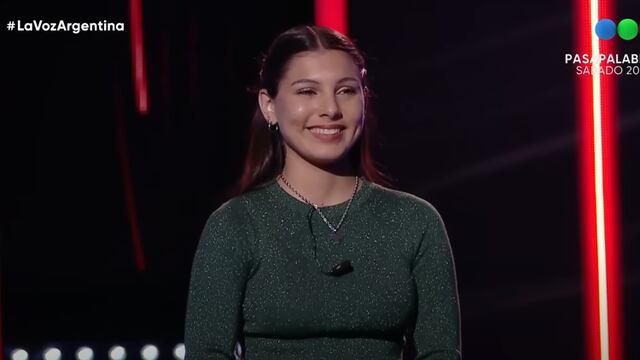 La mendocina que no quedó en el programa pero se fue feliz.