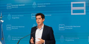 Eduardo Wado De Pedro
El día domingo de las elecciones Foto clarin