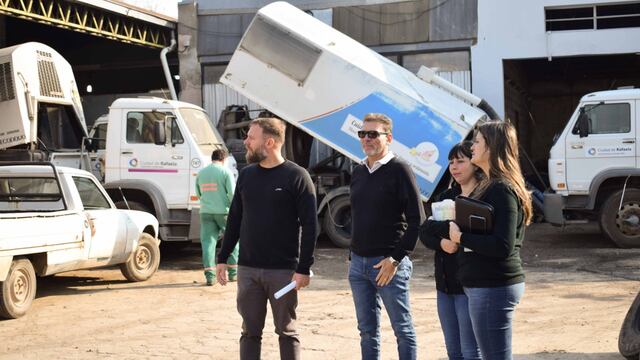 Representantes del SEOM y funcionarios municipales recorrieron la obra en el Corralón