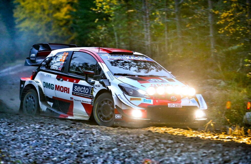 El británico Elfyn Evans ganó el Rally de Finlandia con Toyota